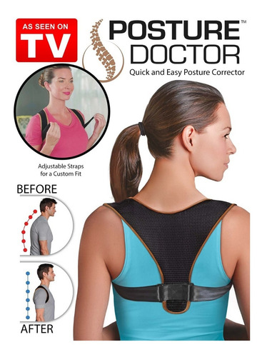 Corrector Postural Mujer Faja Postura Espalda Reafirma