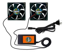 Comprar Kit Ventilación Cultivo Indoor 2 Coolers 8x8 12v\u002F220v 2,5mts
