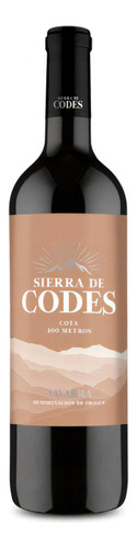 Vino Tinto Sierra De Codes Cota 400 Metros Tempranillo 2020