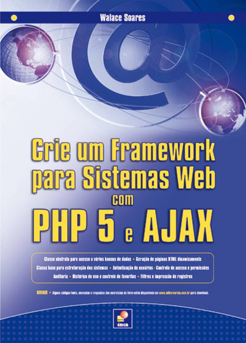 Crie Um Framework Para Sistemas Web Com Php 5 E Ajax, De Walace Soares., Vol. 1. Editorial Editora Érica, Capa Mole Em Português, 2009
