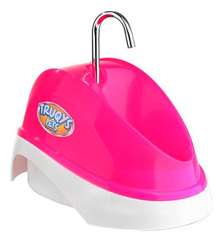 Bebedouro Automático Para Gatos Bivolt Rosa 2l Truqys Pets