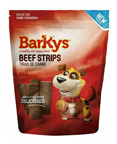 Barkys 0204 Beef Jerky Tiras De Carne, 100 Gr