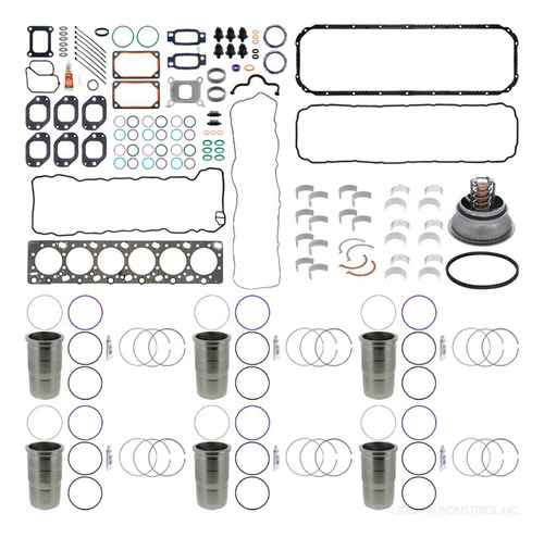 Kit Overhaul Estandar Medio Sin Piston Mack Granite Mp8