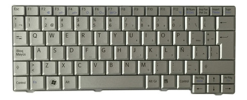 Teclado Sony Vaio Vpc-m Pcg-21311t V091978ck1 Plata Español