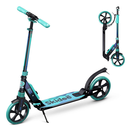 Skidee Scooter Para Adultos Y Adolescentes ' Altura Ajustabl