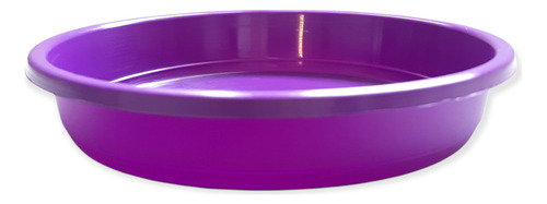 Plato Redondo Maceta Plástico T.a Plastic N16 Violeta