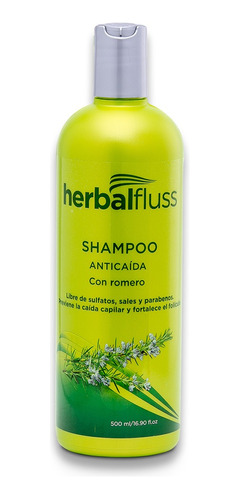 Shampoo Anticaída Con Romero Herbalfluss - mL a $78