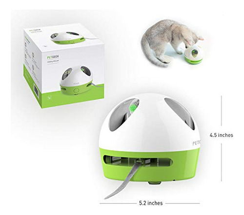 Petgeek Juguetes Automáticos Para Gatos Electrónicos Interac