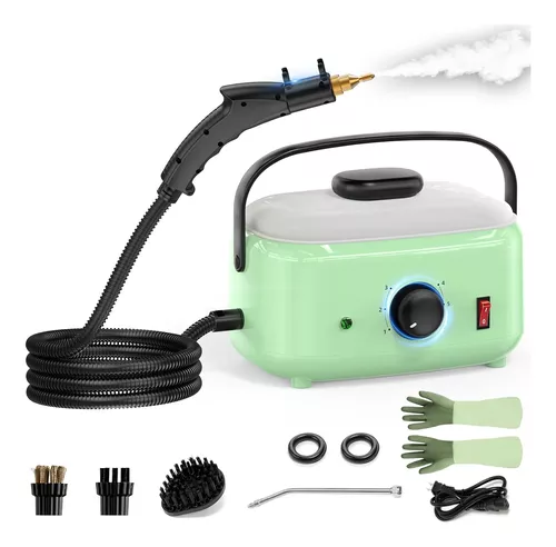  Limpiador de vapor - Vaporizador para limpieza de vapor de mano  para uso doméstico, limpiador de vapor portátil de alta presión para  detalles de automóviles, cocina, baño, lechada y azulejos 