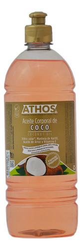 Aceite Corporal De Coco Athos X 1000ml - Ml A $35