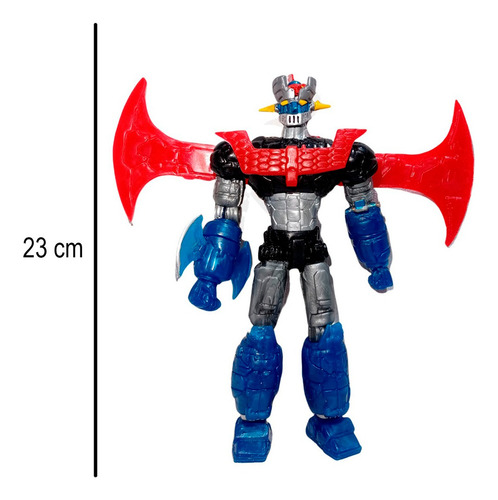 Mazinger Z Figura Articulada Con Luz Y Accesorios Removibles