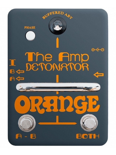 Pedal Orange Amp Detonador Switch Para Guitarra Electrica