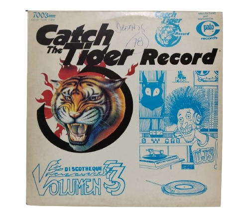 Varios Artistas  Catch The Tiger Record,lp La Cueva Musical