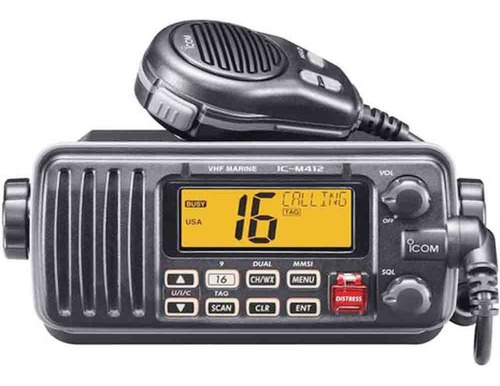 Rádio Vhf Icom Ic-m412 Maritimo Marinizado Barco Pesca
