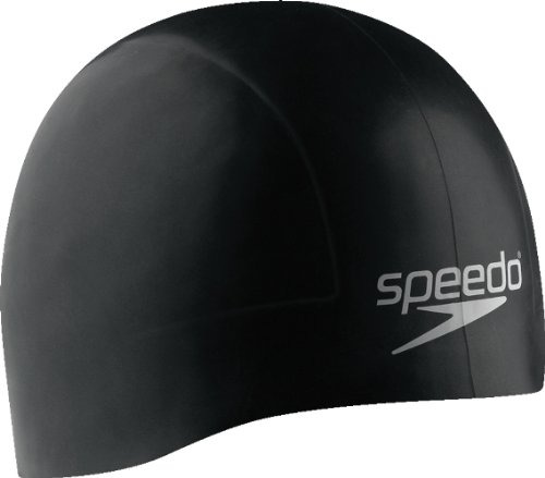 Gorro De Natación Speedo Aqua V De Silicona Unisex Negro Tal