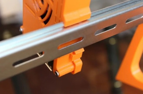 Case/base Fixadora Raspberry Pi 4 - Trilho Din