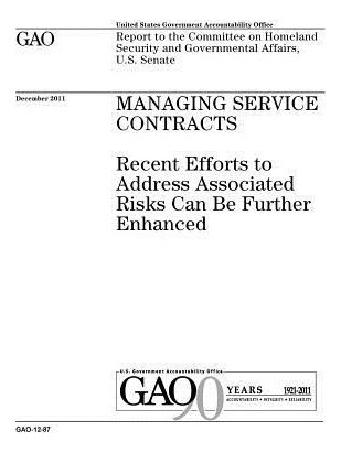 Libro Managing Service Contracts : Recent Efforts To Addr...