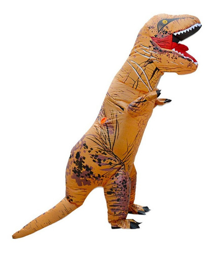 Disfraz Inflable Dinosaurio T-rex Jurásico Adulto