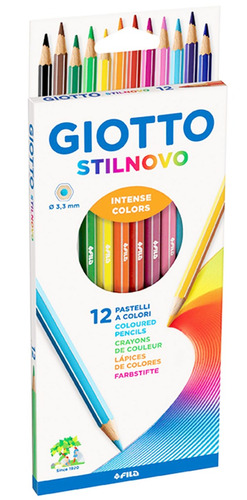 Lapices Pax Giotto Stilnovo Largos X 12 Unidades X 5 Cajas