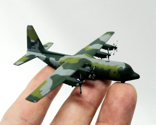 Miniatura Diecast 1/400, Lockheed C 130h Hércules, Dragon 