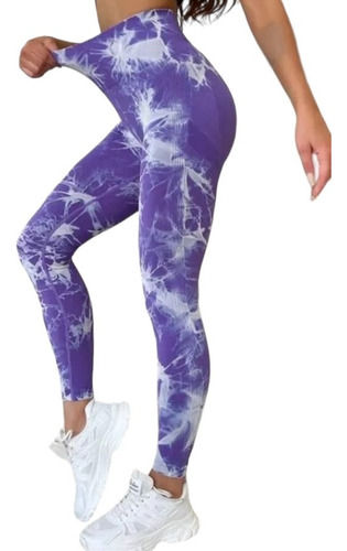  Leggins  Deportiva Tie-dye Push Up /primiun