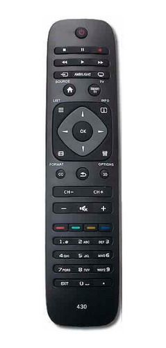 Control Remoto Tv Philips Para  Pfl 3008/77 Pfl3008d Zuk