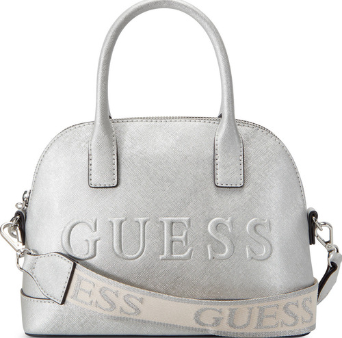 Bolsa Satchel Para Mujer Logo Estampado Factory Guess