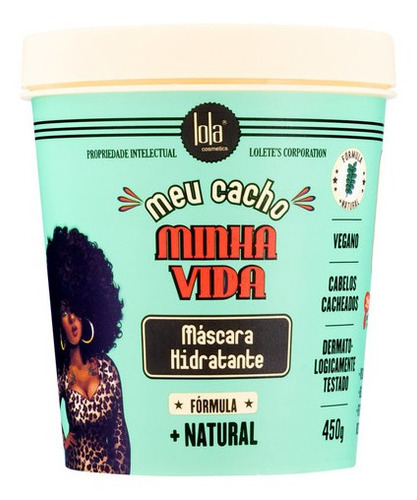 Máscara Hidratante Lola Cosmetics Meu Cacho Minha Vida 450g