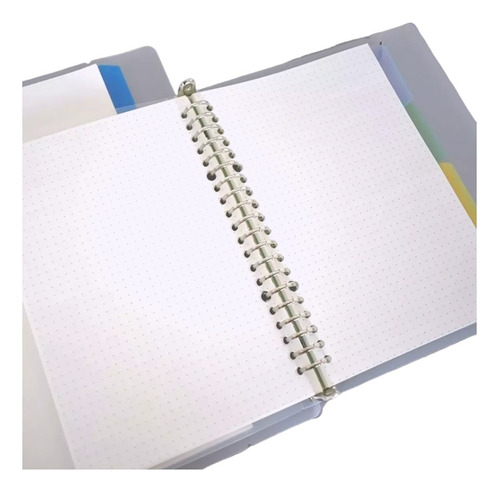 Agenda Binder Cuaderno Cambia 60 Hojas B5(178 X 256 Mm)