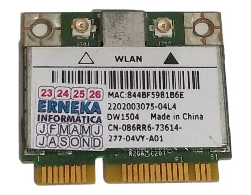 Placa Wireless Wifi N Broadcom Bcm94313 Dell Dw1504