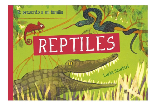 Libro Infantil: Te Presento A Mi Familia Reptiles