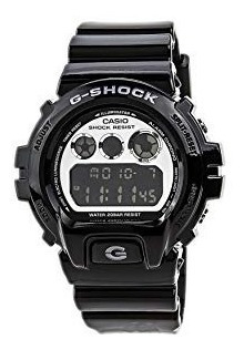 Imagen 2 de 6 de Reloj Casio G-shock Dw-6900-1v Wr 200 Agente Oficial Jr