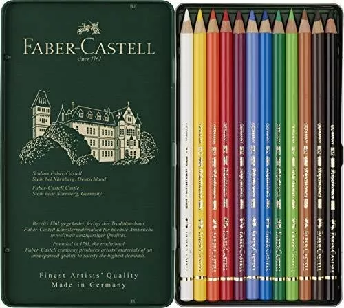  Faber Castell F110012 - Lápices de colores (12