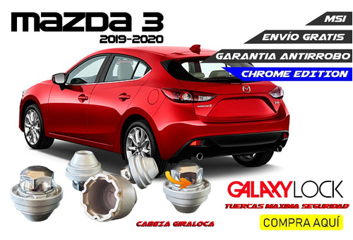 Tuercas Antioxidación Mazda 3 Hatchback -garantía Antirrobo-