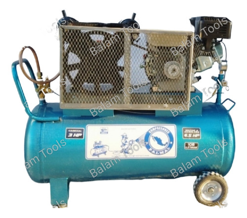 Compresor 108 Lts Motor 6.hp A Gasolina Cabezal 3 Hp Palma