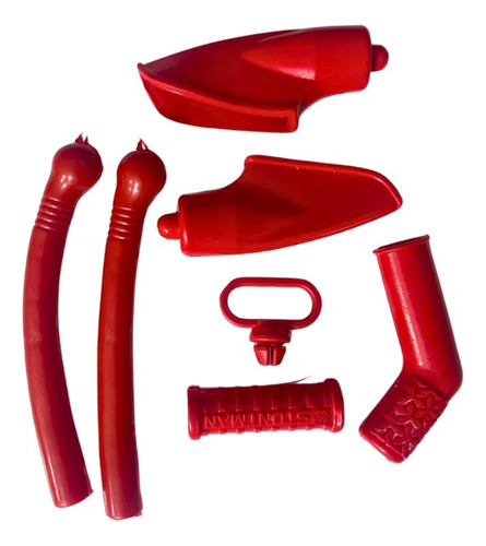 Kit De Gomas Decotarivas Universal Roja Horse Ek Express Sbr