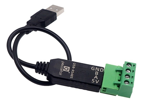 2 Adaptador Convertidor Rs485 A Usb 485 Cable De Extensión