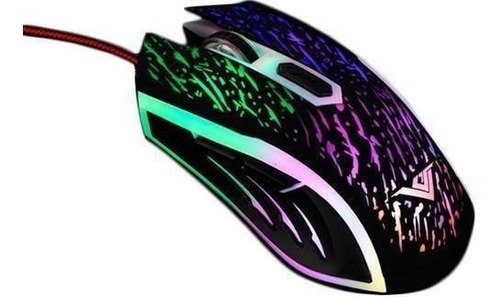 Mouse Gamer Rajfoo Con Luces Ledinfotools