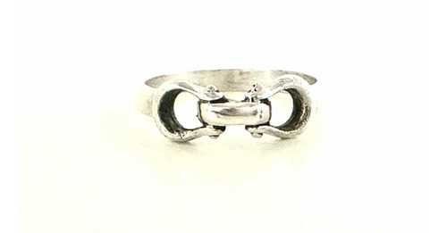 Anillo Bridón Mediano De Plata. Sg- Joyería