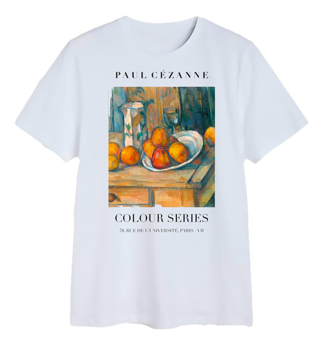 Polera Paul Cezanne Impresionista Arte Artista Obra Moda 1