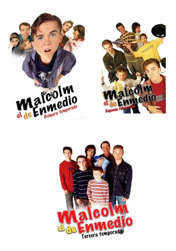 Malcolm El De Enmedio Paquete Temporadas 1 2 3 Serie Dvd