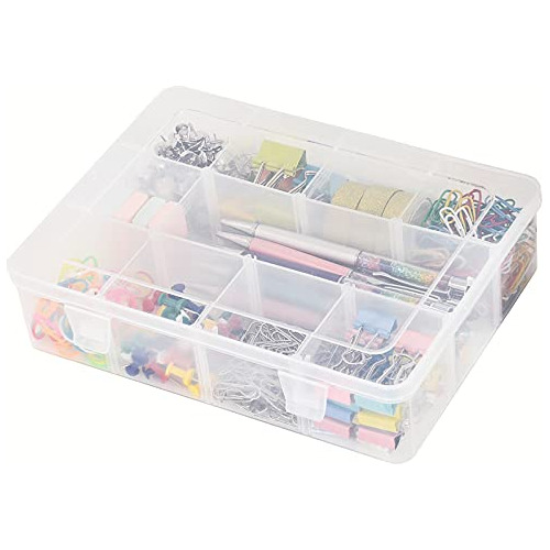 Caja De Organizador De Plástico Tookmag Con Dividers 4btmo