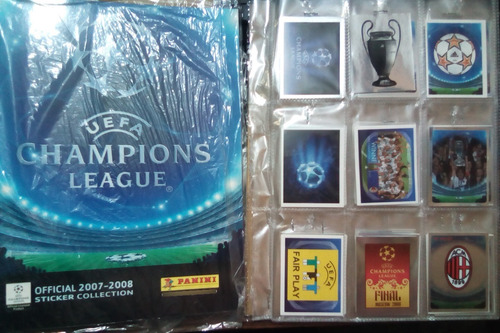 Album Panini Uefa Champions League 2007 - 2008 Nuevo