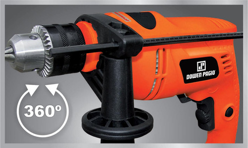 Taladro Percutor 13mm Vel Variable 800 W Dowen Pagio 9993814 Color Naranja Frecuencia 50 Hz
