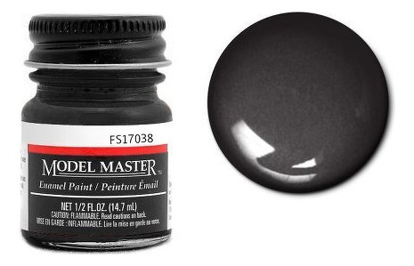 Cuerpo Testor Pintura Esmaltada Negra Brillante 0.5 Oz