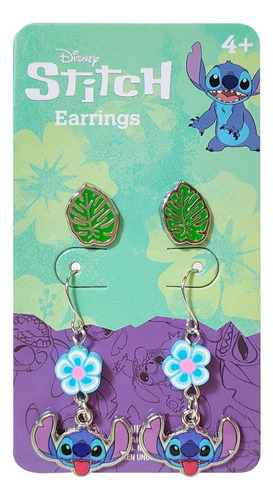 Pendientes Hipoalergénicos De Puntada Para Niñas, 1 Arete De