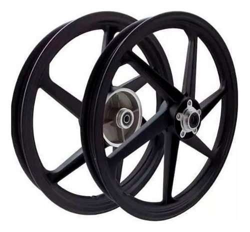 Roda 6 Palitos Ybr125 2000 2008 Rd135 A Disco Scud Par