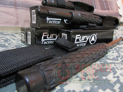 Imagen 3 de 8 de Baston Retractil Seguridad Baston Defensa Personal Fury 21