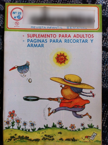 Revista Infantil  Cabrochico Nº 23 -  Editorial Quimantu