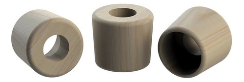 Tapa Madera Capuchon Para Botellas Perforada 28 Mm Pack X20 